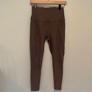 Brown Beyond Yoga Legging with Pocket